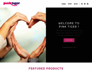 pinktiger.com screenshot