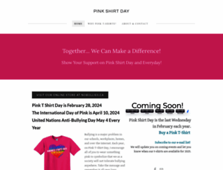 pinktshirtday.ca screenshot