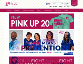 pinkupcape.com screenshot