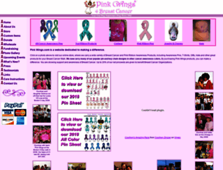 pinkwings.com screenshot