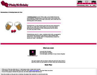 pinkymcdrinky.com screenshot
