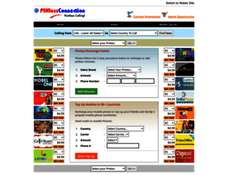 pinlessconnection.com screenshot