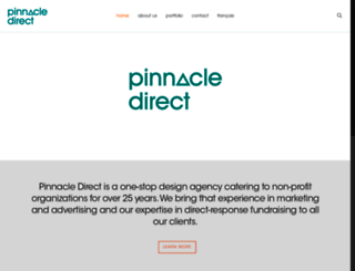 pinnacle-direct.com screenshot