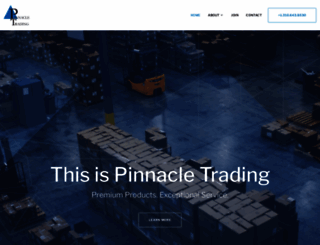 pinnacle-trading.com screenshot