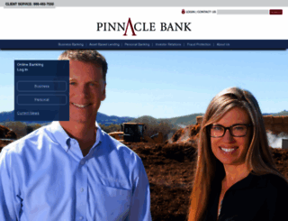 pinnacle.bank screenshot