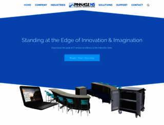 pinnaclens.com screenshot