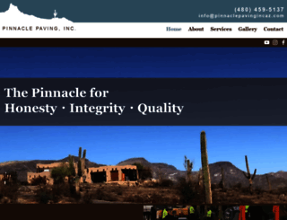 pinnaclepavingincaz.com screenshot