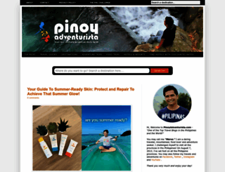 pinoyadventurista.com screenshot