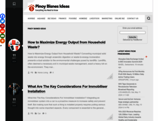 pinoybisnes.com screenshot