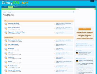 pinoydsl.net screenshot