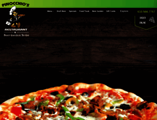 pinpizza.com screenshot