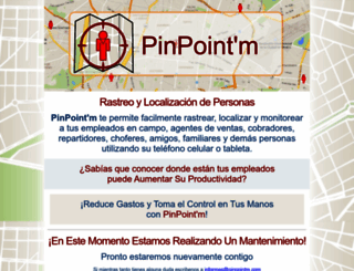 pinpointm.com screenshot