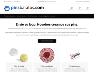 pinsbaratos.com screenshot