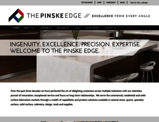 pinske-edge.com screenshot