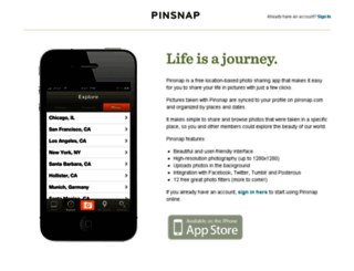 pinsnap.com screenshot