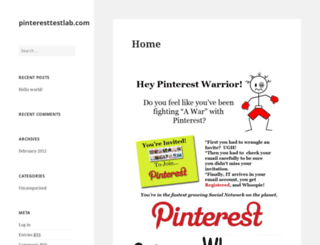 pinteresttestlab.com screenshot