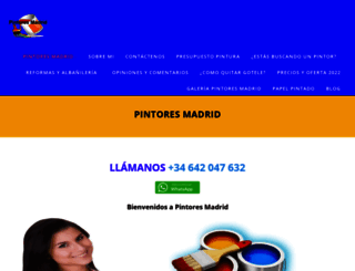 pinto-resmadrid.com screenshot