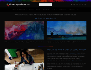 pinturayartistas.com screenshot