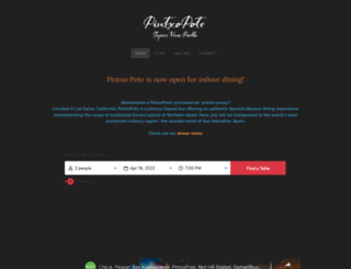 pintxopote-tapas.com screenshot