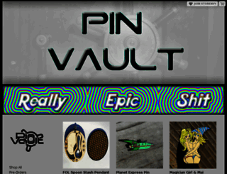 pinvault.storenvy.com screenshot