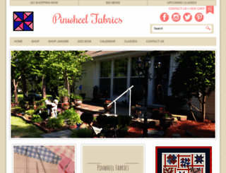 pinwheelfabrics.com screenshot