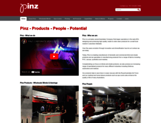 pinz.com.au screenshot