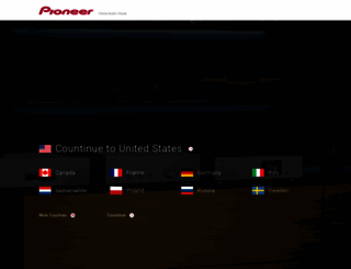 pioneer-audiovisual.com screenshot