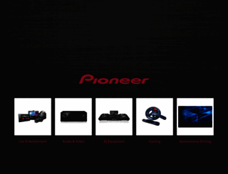 pioneer-eur.com screenshot