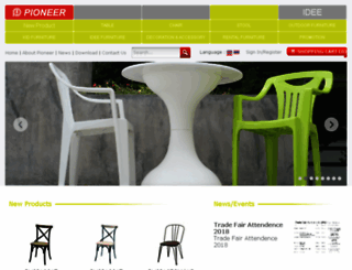 pioneer-furniture.com screenshot