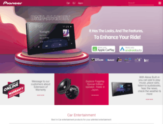 pioneer-india.com screenshot