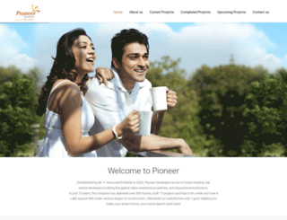 pioneerdevelopers.co.in screenshot