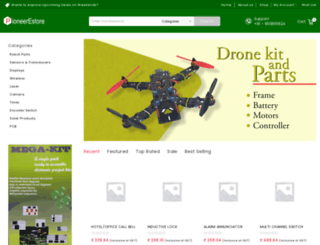 pioneerelectronicsstore.com screenshot