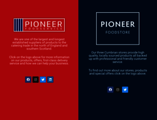 pioneerfoods.co.uk screenshot