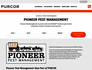 pioneerpest.com screenshot