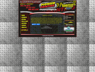 pioneerprintingplus.com screenshot