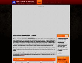 pioneerstyres.com screenshot