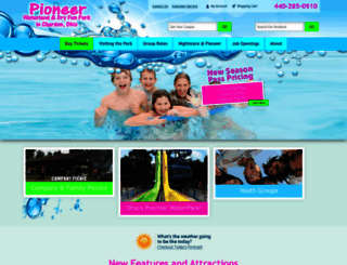 pioneerwaterland.com screenshot