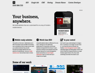 pioneerwebsites.com.au screenshot