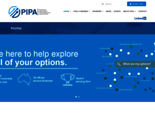 pipa.net.au screenshot