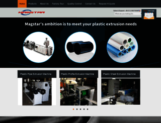 pipe-extrusionmachine.com screenshot