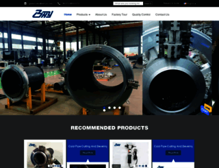 pipecuttingbevelingmachine.com screenshot