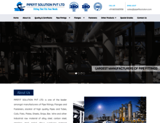 pipefitsolution.com screenshot