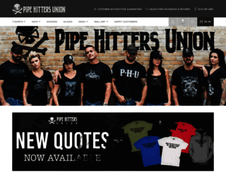 pipehittersunion.com screenshot
