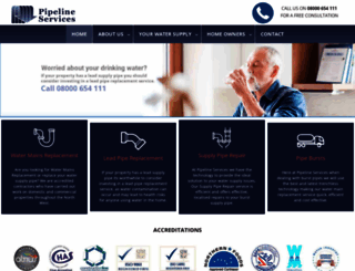 pipelineservices.co.uk screenshot