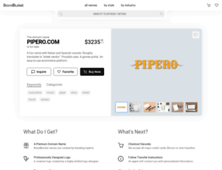 pipero.com screenshot