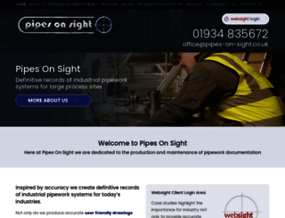 pipes-on-sight.co.uk screenshot