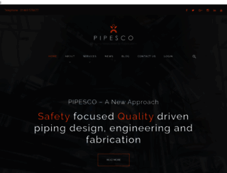 pipesco.com screenshot
