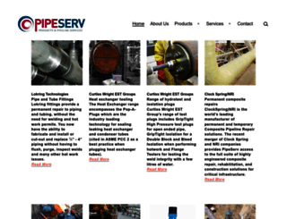 pipeserv.com screenshot