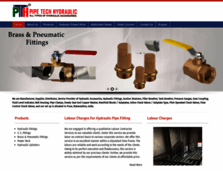 pipetechhydraulic.com screenshot