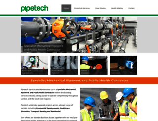 pipetechservices.co.uk screenshot